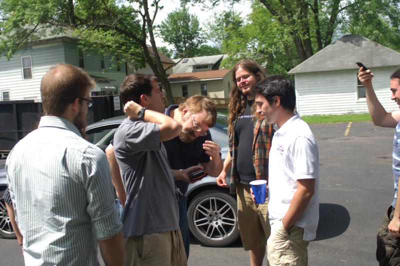 prototype demo with team