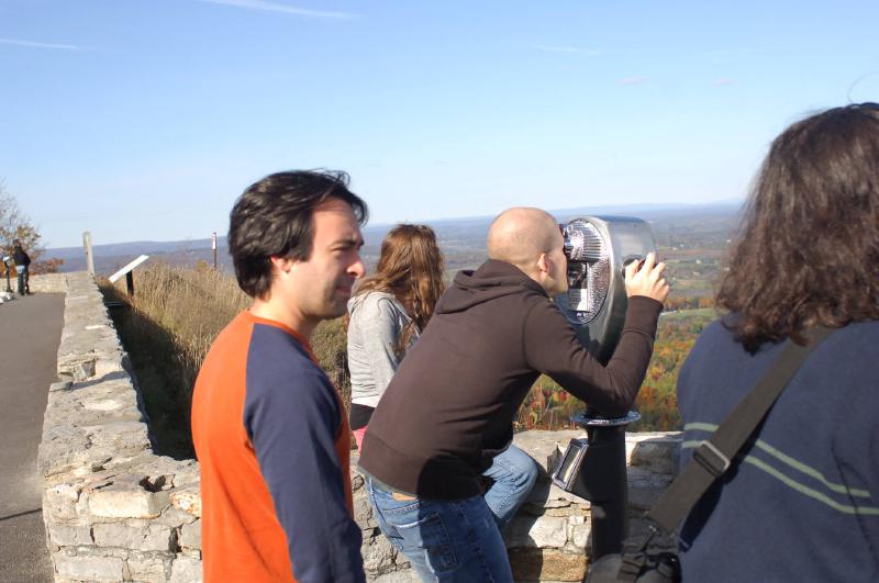 chris, miranda,kevin, matt at overlook